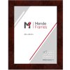 MendeFrames H14E Drewniana Ramka Korzenie Ciemna 50x65 Szkło Muzealne