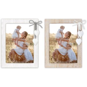 ZEP Ramka Drewniana Ellen z Sercem i Kokardką...