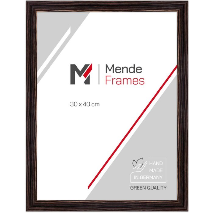 MendeFrames H025 Ramka na zdjęcia 28x35 cm Czarna z plexi