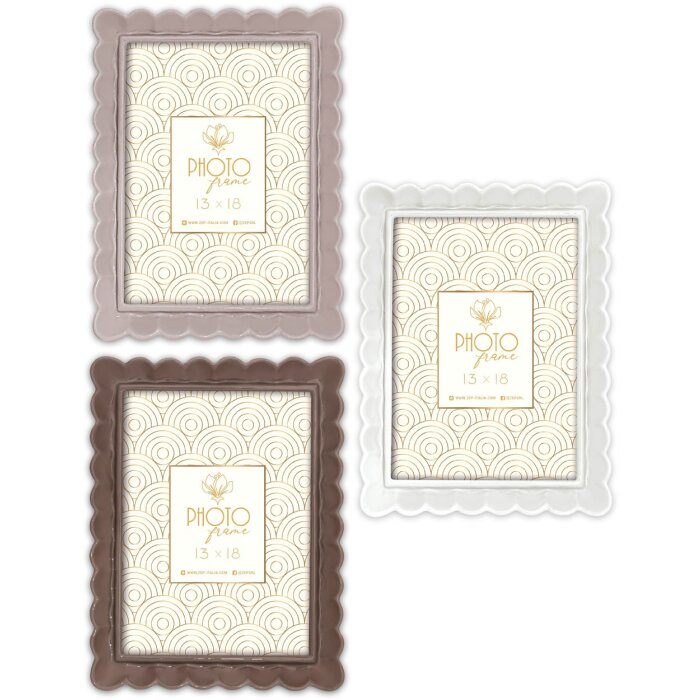 ZEP HERVE Ramka na zdjęcia – żywica, różne kolory i rozmiary