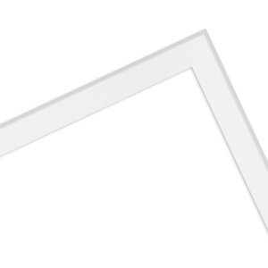 Ramka na zdjęcia MendeFrames H080, drewniana biała 10x20 cm z szkłem akrylowym