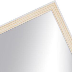 Ściana lustra z drewna naturalnego MendeFrames H080 40x40 cm