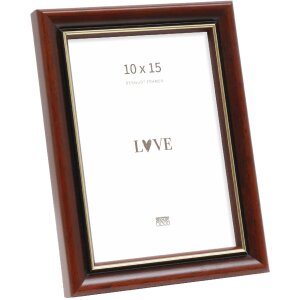 Deknudt S407H2 Brązowa Ramka na Zdjęcia 10x15-30x40 cm