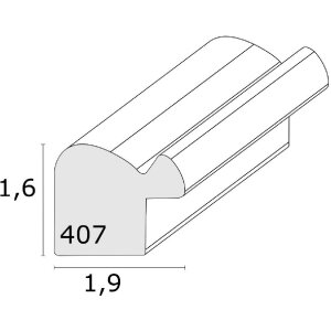 Deknudt S407H2 Brązowa Ramka na Zdjęcia 10x15-30x40 cm