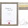 Effect Holz-Ramka Profil 86 Barok srebrny złoty czarny wiele formatów