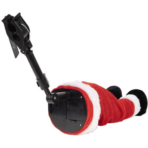 Clayre & Eef 66347 Nogi Świętego Mikołaja 30x13x54 cm Czerwone