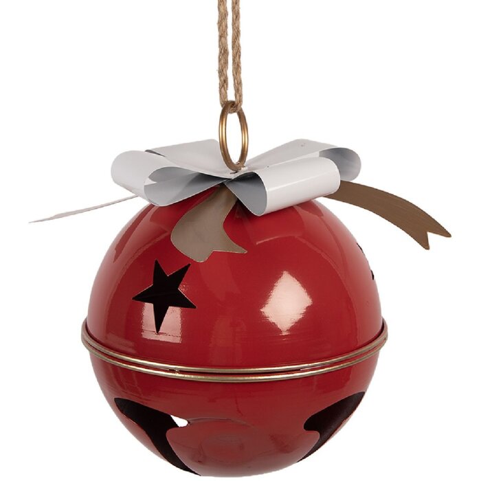 Clayre & Eef Dzwonek Dekoracyjny Żelazny 25x30 cm