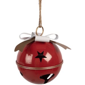 Clayre & Eef Dzwonek Dekoracyjny Żelazny 25x30 cm