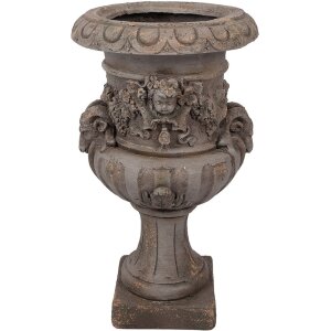 Wazon dekoracyjny Clayre & Eef, szary, 40x38x64 cm