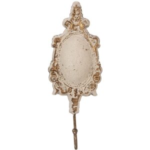 Wieszak na ścianę Clayre & Eef 12x4x31 cm, styl...