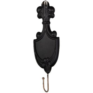 Wieszka do ściany Clayre & Eef 6Y5984 – rustykalna, żelazna, 12x4x38 cm