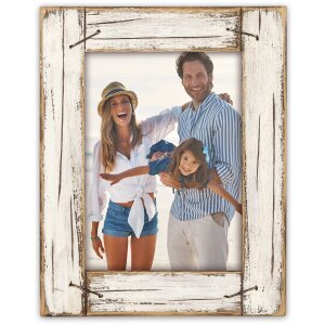 ZEP Ramka Horn Drewniana Biała Vintage 13x18/15x20 cm