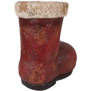 Clayre & Eef Dekoracja Święteczny But 28x18x30 cm