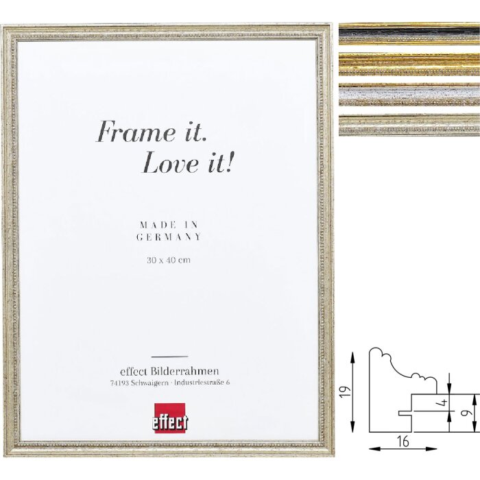 Effect Profil 66 – Drewniana Ramka z Antycznym Wykończeniem