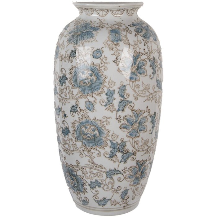 Clayre & Eef Waza wisząca ceramiczna 19x10x38 cm