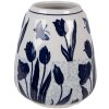 Clayre & Eef Wazon Ceramiczny Tulipany 16x18 cm