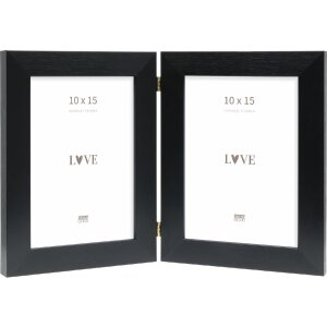 Dekoracja wisząca z ramkami S41VH2 – Czarna, 2x...