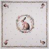 Kubekówka Clayre & Eef 100x100 cm z królikiem – wiosna i Wielkanoc
