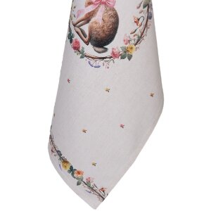 Ręcznik kuchenny Clayre & Eef 50x70 cm, beż-brązowy, bawełniany