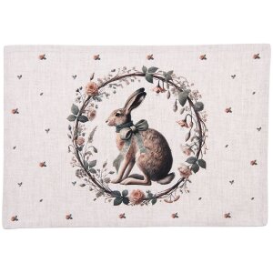 Układ stołowy Clayre & Eef NLE40, 6 szt., 48x33 cm,...