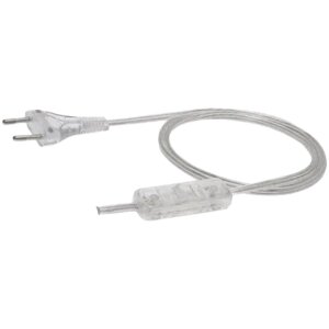 Świetlanka stołowa Clayre & Eef, beż z akcentem złota, Ø41x69cm, E27/60W