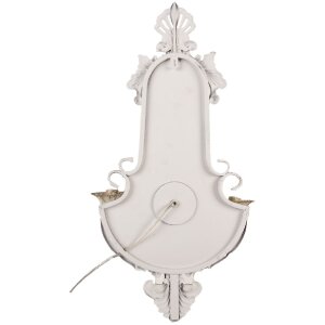 Lampa na ścianę Clayre & Eef 5LMP380, beżowo-zielona, 40x18x70 cm, E14, max 2x25W