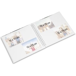 Album spirala Hama Confetti 28x24 cm, 50 stron białych