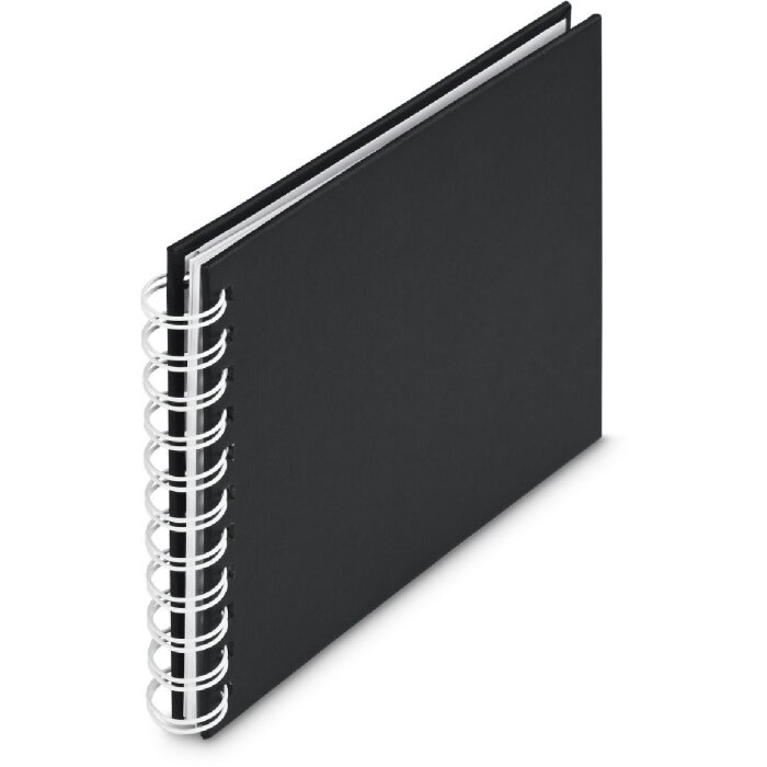 Album spirala Fine Art Hama, 18,5 x 15 cm, 30 stron białych, kolor New Black