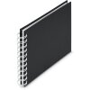 Album spirala Fine Art Hama, 18,5 x 15 cm, 30 stron białych, kolor New Black