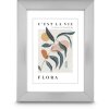 Ramka na zdjęcia Hama Flora, srebrna, 20 x 30 cm