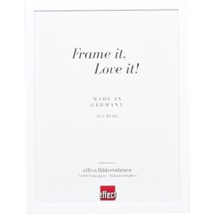 Ściana lustrzana z drewna Effect Profil 58 – elegancka ramka w 4 kolorach