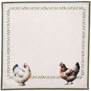 Serwetki Clayre & Eef BYC43 – 6 szt., 40x40 cm,...