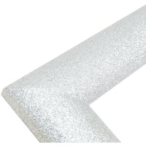 Ramka drewniana Deknudt S97DD7 – srebrna, szkło klarowe, 13x18–40x60 cm