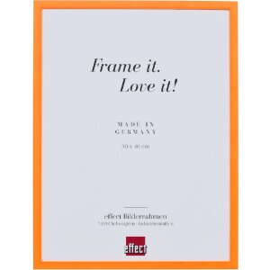 Effect Ramka Drewniana Neonowo Pomarańczowa 27x48 cm...