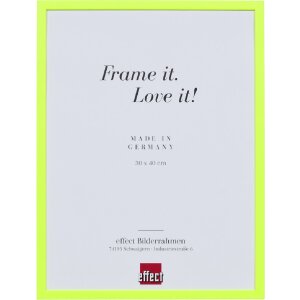 Ramka na zdjęcia z drewna, profil neongelb 18x24 cm,...