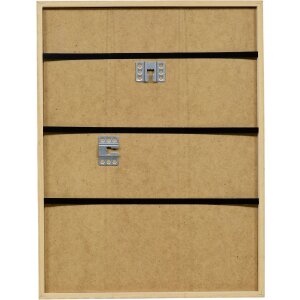 Effect Neonowo-pomarańczowa Ramka Drewniana 30x45 cm