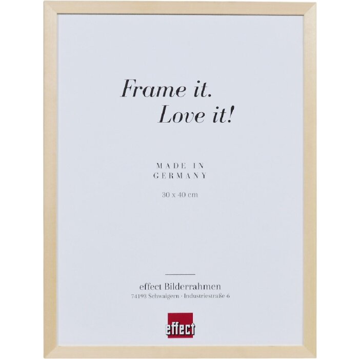 Rama drewniana Effect Profil 2480 – lite 40x60 cm z szkłem muzealnym