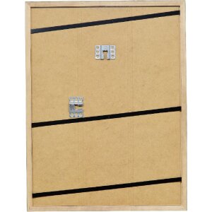 Ramka drewniana 10x10 cm z szkłem kryształowym – styl shabby chic, z podstawkiem