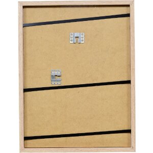 Ramka na zdjęcia Effect Profil 2430 – drewniana, dębowa, 10x10 cm, z szkłem muzealnym