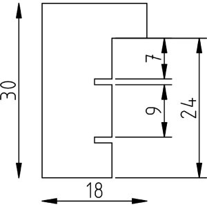 Ramka na zdjęcia Effect Profil 2430 – drewno orzechowe, szkło muzealne akrylowe 70x100 cm