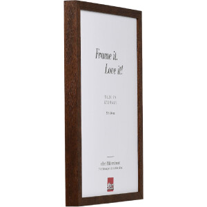 Ramka na zdjęcia Effect Profil 2430 – drewno bukowe 25x50 cm, kolor orzech nusbaum, szkło akrylowe