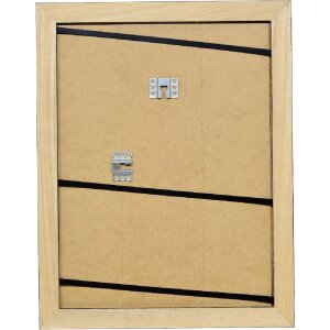 Lustro z drewna profilowe 2420, 60x90 cm, czarne