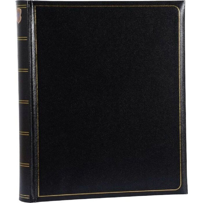 Henzo Album fotograficzny MEMORY czarny 30x36,5 cm 100 białych stron