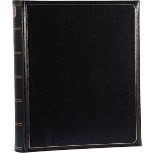 Henzo Album fotograficzny MEMORY czarny 30x36,5 cm 100 białych stron