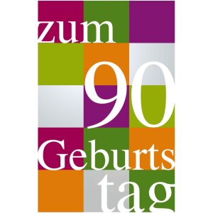 Kartka urodzinowa na 90. urodziny