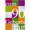Kartka urodzinowa na 90. urodziny