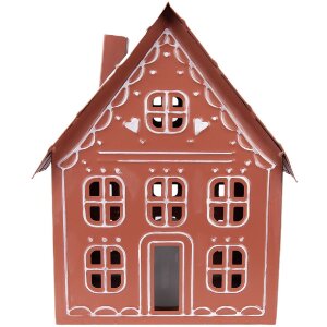 Figurka do zawieszania w kształcie domu z LED, ciepłe...