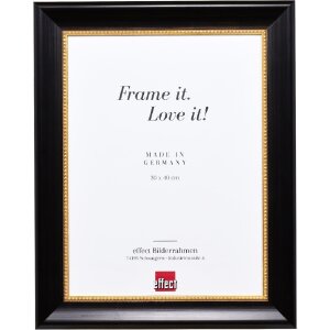Ramka na zdjęcia z drewna Profil 95, czarna, 30,5x91,5...