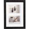 Walther Wooden Gallery Frame HOME black 2 zdjęcia 13x18 cm