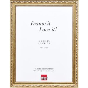 Ramka na zdjęcia z drewna w stylu barokowym, antik...